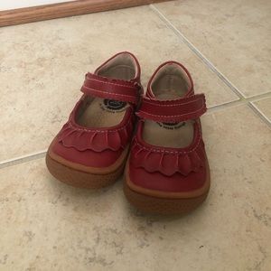 Livie & Luca Red Mary Janes